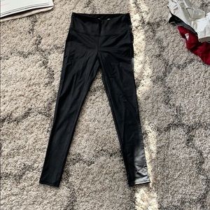 Seven for all mankind faux leather legging